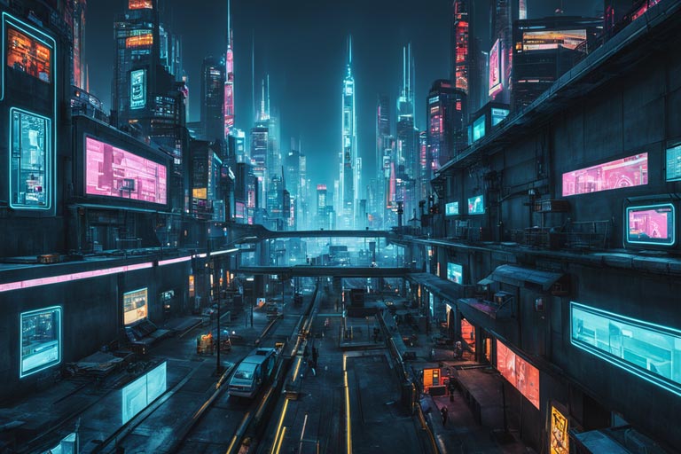 Тень виртуального города: Один день из жизни клона